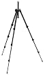Manfrotto M-Y Cavalletto in carbonio senza testa, colore: Nero