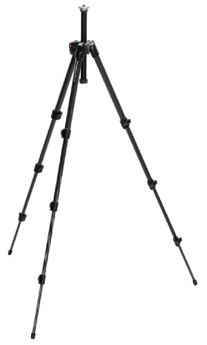 Manfrotto M-Y 732CY Carbon Stativ (nur 950g, 3 Ausz&uuml;ge, Carbon-Basalt, 135cm H&ouml;he) schwarz ohne Kopf