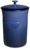 Le Creuset Stoneware Large Canister, Cobalt