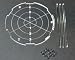 4 inch Elevated Circular Area Effect Template