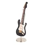 Instrument miniature guitare électrique noire