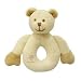 Organic Cotton Knitted Bear Teether/Rattle - Safe, Non-toxic Toy