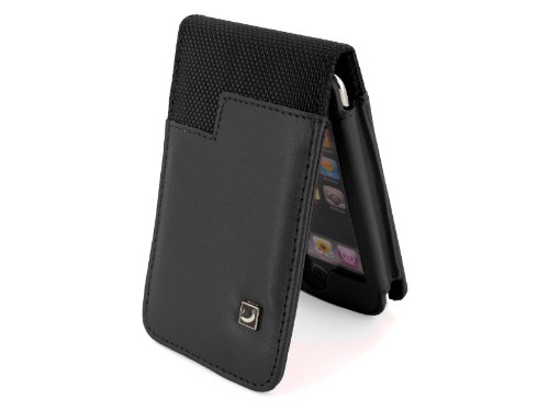 Cool Bananas TimeLess Klapp-Ledertasche f&uuml;r Apple iPod Touch 4G schwarz