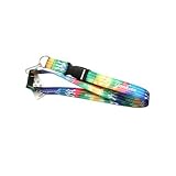 New York Yankees Clip Lanyard Keychain Id Ticket TIE DYE - NY-YK-CL-TD