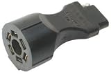 Trailer Lighting Electrical Adapter - Seven-Way Blade to Four-Way Flat Adapter