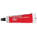 3M 1300 Neoprene High Performance Rubber &amp; Gasket Adhesive, Yellow 5 Oz. Tube (Pack of 1)