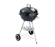 Grillchef 042366 Kugelgrill ca. 44cm Durchmesser schwarz emailliert