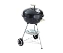 Grillchef 042366 Kugelgrill ca. 44cm Durchmesser schwarz emailliert