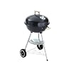 Grillchef 042366 Kugelgrill ca. 44cm Durchmesser schwarz emailliert
