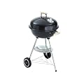Grillchef 042366 Kugelgrill ca. 44cm Durchmesser schwarz emailliert