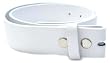 MENS/WOMENS WHITE BELT FOR BUCKLES 28" TO 44" Made in the USA