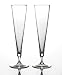 Calvin Klein Home Boull? Champagne Flute Pair