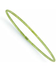 Leslies 14k Green Slip-On Bangle