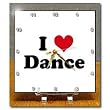 I Love Dance - 6x6 Desk Clock