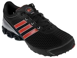 Adidas Mens Neo Star 2008 Black/Light Scarlet/Metallic Silver Running