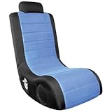Black and Blue Ergonomic Video Gaming Chair
