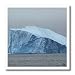 Icebergs from Greenland, drifting on Iceberg Alley Baffin Bay Baffin Island High Arctic Canada - 8x8 Iron On Heat Transfer For White Material