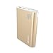 Jackery Giant+ 12,000 mAh Dual USB Portable Battery Charger & External Battery Pack for iPhone, iPad, Galaxy, and Android Smart Devices (Gold)