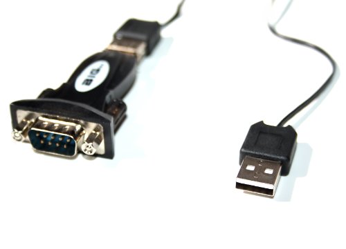 BIGtec Big112 - USB Adapter 2.0 RS232 seriell - USB A Stecker - 9 polig Stecker - XP , Vista , WIN7 / Prolific Chipsatz / + 80cm USB Kabel