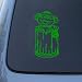 OSCAR THE GROUCH - Vinyl Car Decal Sticker #A1628 | Vinyl Color: Green