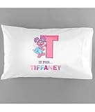 Personalized Abby Cadabby Initial Pillowcase