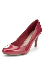 Wide Fit Stiletto Mid Heel Court Shoes