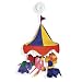 Velveteenie Circus Baby Crib Mobile- Primary Colors