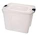 Durabilt Clear, 17-1/4"H x 23-3/4"L x 18"W, 1EA Clear Polypropylene Includes Lid 8520GRCL.08-1 Each