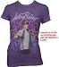 JUSTIN BIEBER - SHIMMERING HEART - PURPLE YOUTH GIRLS T-SHIRT (Youth M (10/12))