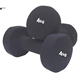 IQI FIT Ladies Dumbbell Set of 2 x 4kg Ladies Dumbbells