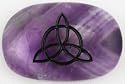 Amethyst Triquetra Gratitude Stone