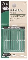 Dritz Ball Point Hand Needles-Size 5/10 10/Pkg