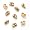 14k Gold Filled Earring Backs (5 Pairs) Ear Nuts Image #1