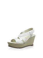 CAFèschwarz Sandalias de tacón (Blanco)