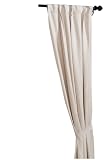 Park B. Smith Gramercy Magic Pleat Curtain Panel, Oyster