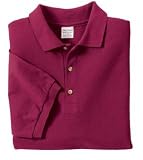 Gildan Ultra Cotton - 7-Ounce Pique Knit Sport Shirt Maroon-XL