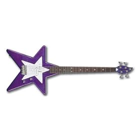 Daisy Rock Star Bass Guitar, Cosmic Purple