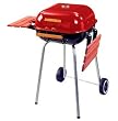 Meco Series 4100 Model 4106 Square Utility Charcoal Grill, Red