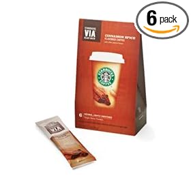 Starbucks VIA® Ready Brew Cinnamon Spice Flavored CoffeeStarbucks VIA® Ready Brew Flavored Coffee