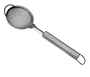 Pedrini Acciaio & Acciaio 3-Inch Stainless Steel Strainer
