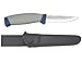 Morakniv Craftline HighQ Allround Fixed Blade Utility Knife with Sandvik Stainless Steel Blade and Combi-Sheath, 3.8-Inch