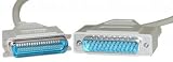 Printer Cable IEEE-1284 DB25 Male / Centronics 36 (CN36) Male, 18 Pair, 10 ft
