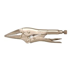 Crescent C9NV 9-Inch Long Nose Locking Plier with Wire Cutter
