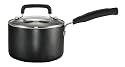 New - T-fal C1192464 Signature 3-Quart Sauce Pan, Black by T-fal