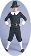 CHILD Pilgrim Boy Costume Great for Thanksgiving Plays!