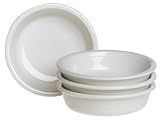 Fiestaware White 851 19-Ounce Medium Bowls, Set of 4
