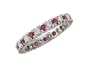 Ece 14K Gold Ruby & Diamond Eternity Ring