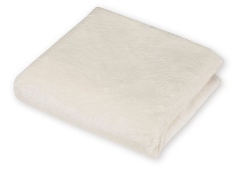 Heavenly Heavenly Soft Chenille Contoured Changing Table Cover - Ecru -- natural