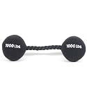 1000lb. Barbell Rope Dog Toy - Large