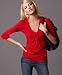 Apparel : Tommy Hilfiger Lexy V-Neck Jersey Top